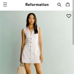 Aida Linen Dress